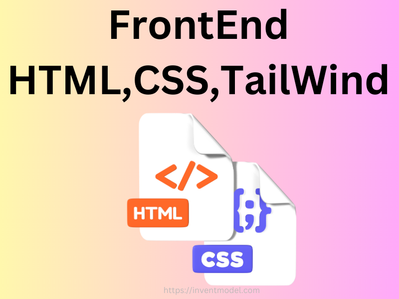 FrontEnd(HTML,CSS,TailWind) Training Img