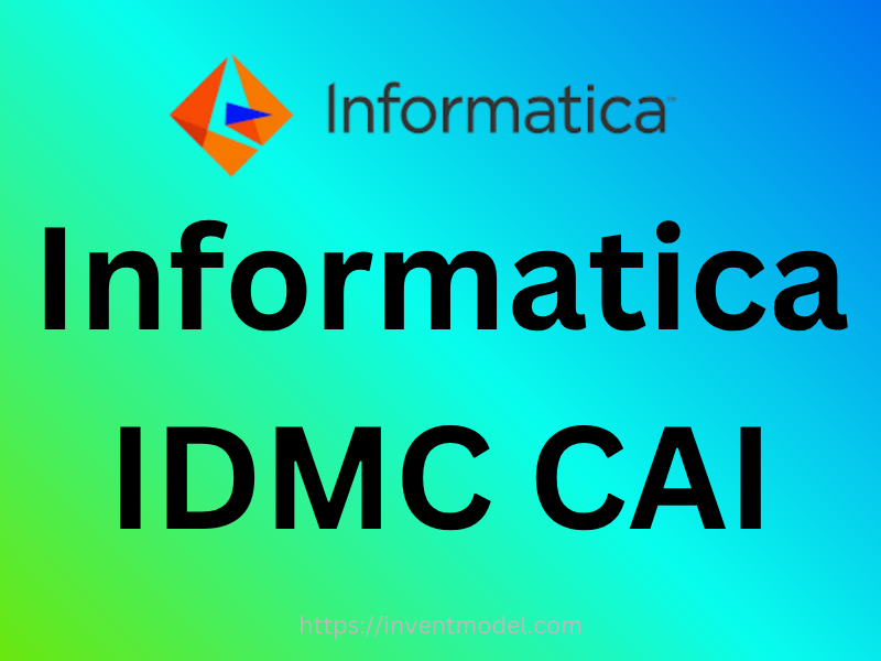 Informatica IDMC CAI ( Cloud application integration) Live Training Img